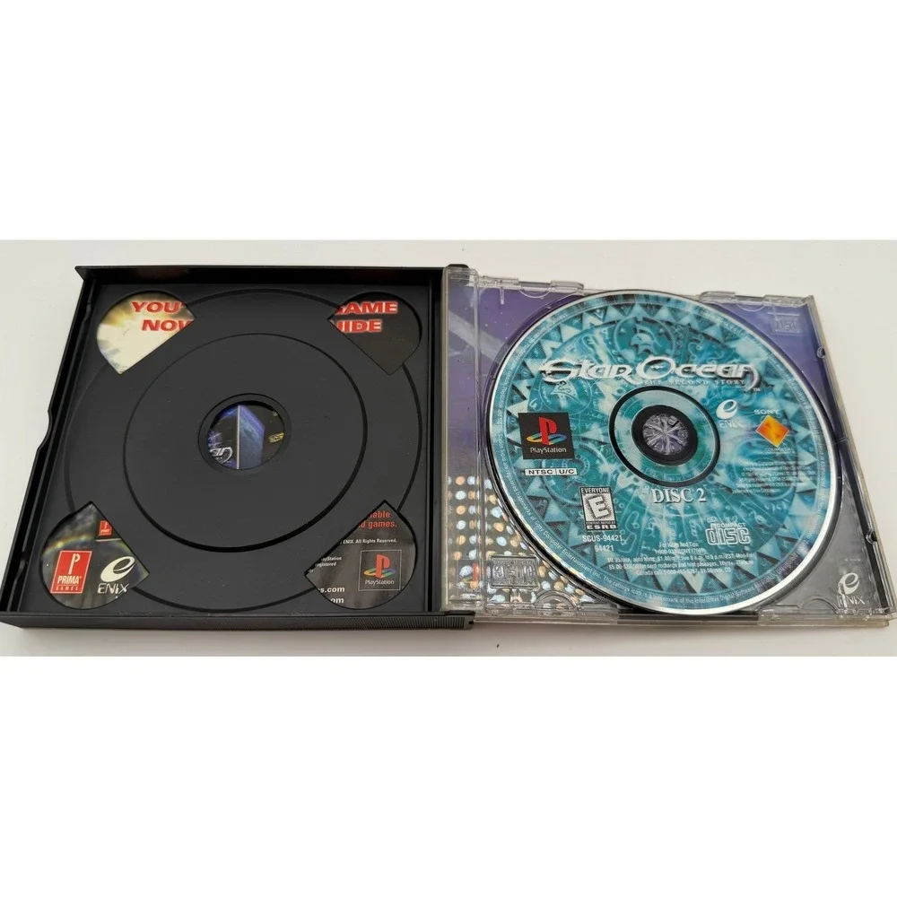 Star Ocean The Second Story PS1 Game The Last Hope International Strategy Guide